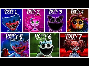 Poppy Playtime: Chapter 1, 2, 3, 4, 5, 6 & 7 Full Gameplay Walkthrough & Ending | Poppy: 5 Fangame