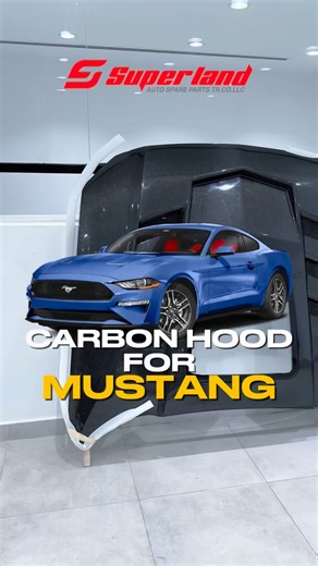 superland_auto_accessories on Instagram: "Carbon fiber attitude for your Mustang. Fits 2018–2023 models. Lightweight. Aggressive. Track-ready. 🐎🔥 DM us to upgrade. Why Choose Superland? ✅Premium Quality ✅Expert Installation Support ✅Competitive Pricing Contact us today or visit our store to explore the full range! 📞Call us: +971 503302385 🌏Visit: superlandauto.com 📍Location: Sharjah . . . . #FordMustang #MustangMods #CarbonFiber #CarModification #AutoAccessories"