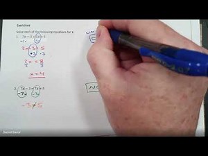 8th Grade Eureka Math Module 4: Lesson 7 - Classification of Solutions
