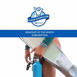 Tired of plastic polluting our oceans? Join the Clean Ocean Club! Our subscriptions are the #1 way to support our mission to end the ocean plastic crisis. | 4ocean