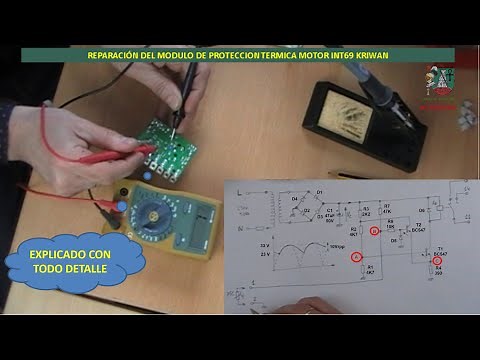 Como funciona y se repara módulo electrónico protección térmica de motores trifásicos INT69 Kriwan