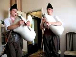 Bulgarian Gaida Bagpipe Instrument