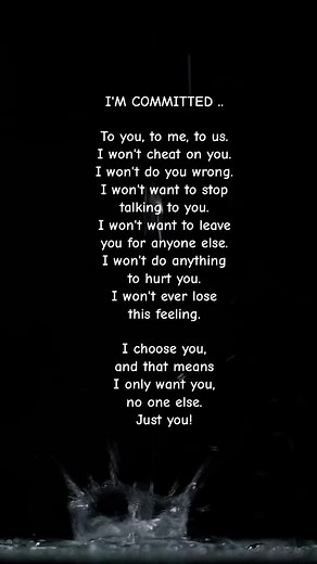I’m committed #love_potions #unconditionallove #lovepoem #foryou #fyp