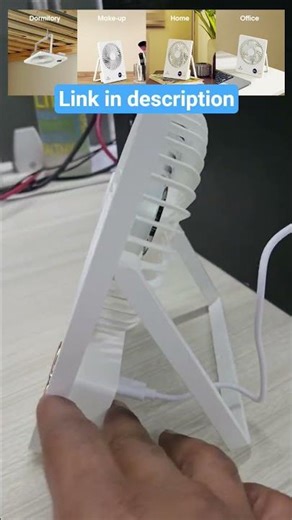 One fan solves all your heat problems #minifan #cooling #gadget