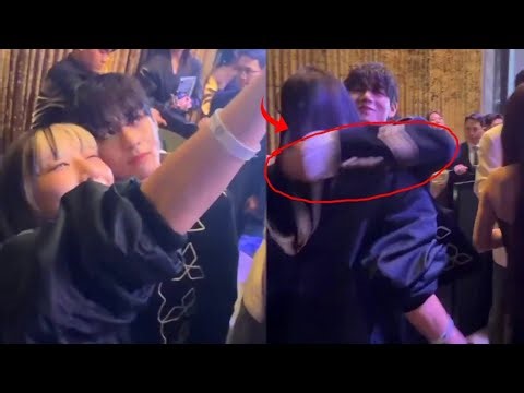 Wow, Crazy! BTS's V and Bada Lee's Hug at a Party Has Millions of Fans Excited.