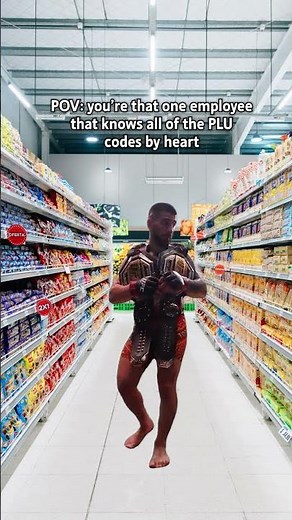 When You Know All of the PLU Codes by Heart