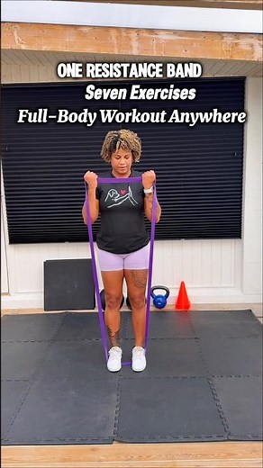 7 Resistance Band Exercises for Women 40+ | Full Body Home Workout 💪
