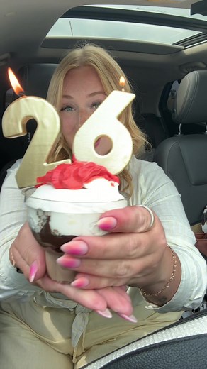 Celebrating 26 Years of Life with Ice Cream Cake