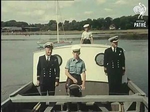 Naval Cadets on TS Mercury based on the River Hamble 1959