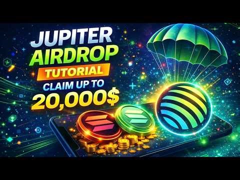 Jupiter Airdrop Tutorial | Claim Up to $20,000 JUP Tokens | Check Eligibility Your Wallet
