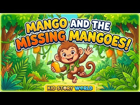 Mango and the Missing Mangoes 🐒 | A Story About Honesty | Kid Story World