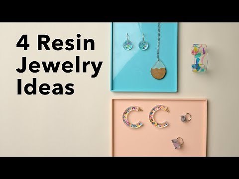 Resin Jewelry for Beginners | DIY Bracelets, Pendants, Earrings & Rings