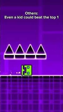 Geometry dash is so easy.. #geometrydash #geometry #gamingshorts #gaming #zoink #bloodbath #edit