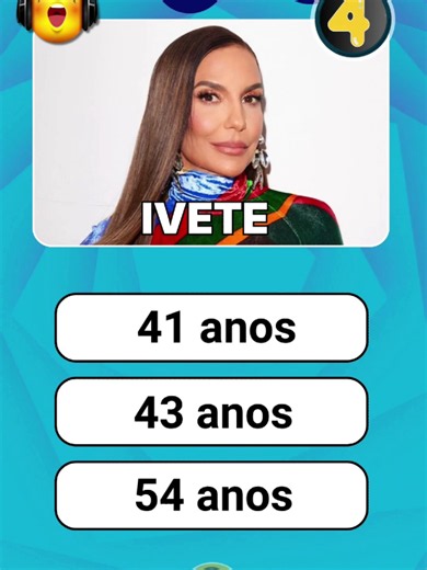Quiz: Qual é a idade dos cantores? Teste seu conhecimento