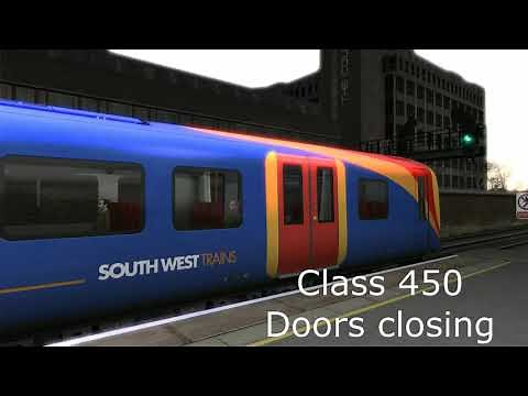 Train Simulator | Doors opening and closing compilation UK Edition