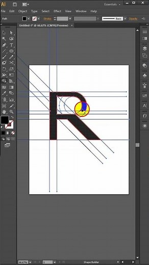 How To Make a Letter R Logo Design #illustrator #logo #graphicdesign #logodesigner 2026