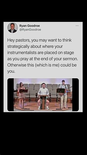 stage placement matters for pastors | Subscribe for more #motivation 😊👍