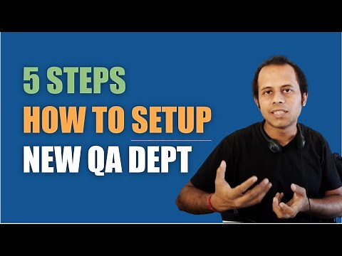 #AskRaghav | How to Set up a New QA Department
