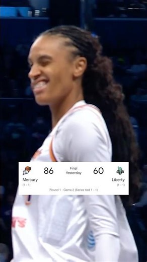 🔥 MERCURY TORCH THE LIBERTY | 26-POINT PLAYOFF BLOWOUT! 🔥