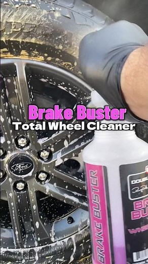 Easily remove brake dust with Brake Buster Total Wheel Cleaner | Dirty Wheel 🛞 #cardetailing
