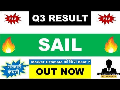 Sail Q3 Results 2026 | Sail Results Today | Sail Share News Today | Sail Share News