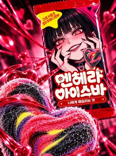 영원히 나에게 메달리게 만드는 맛 멘헤라 아이스바 | 이상한편의점