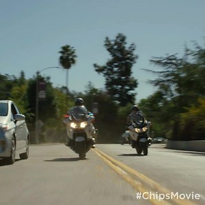 With the law, comes disorder. 👊 💥 Dax Shepard & Michael Peña hit the road in CHIPS, in cinemas March 24. | Warner Bros. Pictures