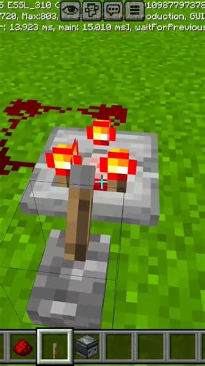 Minecraft redstone clock #gaming#minecraft#jaidmeel