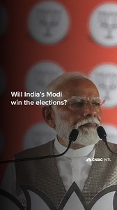 Will India's Modi win the elections? India’s Prime Minister Narendra Modi looks set for a rare third consecutive term in power, as local exit polls on Saturday suggested his Bharatiya Janata Party-led alliance will clinch a decisive parliamentary majority. If the exit polls, which have a patchy record, are confirmed, Modi will serve for another five years as the country’s prime minister — a position he has held since 2014. | CNBC International