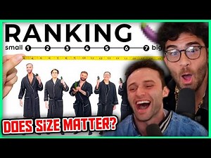Men Rank Themselves By Penile Size | Hasanabi Reacts to Jubilee ft. AustinShow