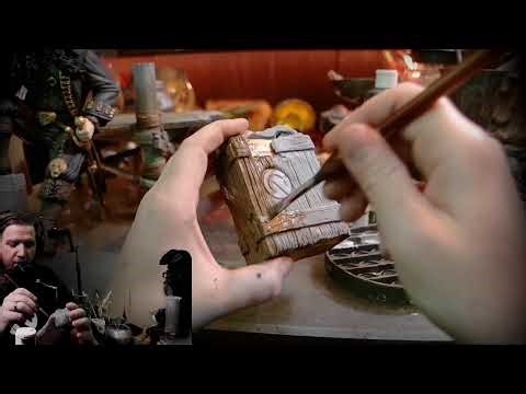 Painting Captain Sabertooth