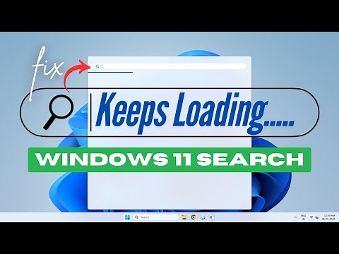Fix Windows 11 Search Not Working | Search Bar Keeps Loading (2026)