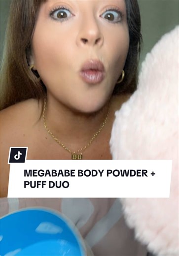 Are you a year-round Sweaty Betty?! No worries just grab a body powder puff set from @Megababe 💝 talc-free and soothing natural ingredients to stop moisture odor! #bodypowder #powder #bodycare #sweaty #tiktokshopcreatorpicks