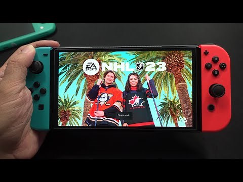EA Sports NHL 23 On Nintendo Switch OLED