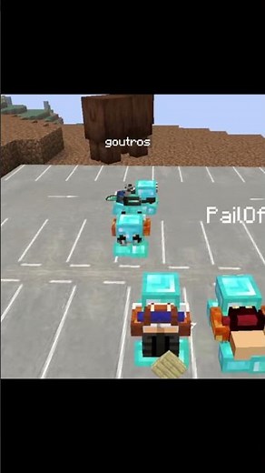 Minecraft car becomes crab🙏🙏🙏
