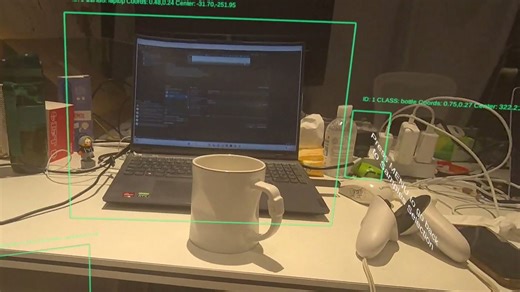 Quest 获取摄像头权限实现多物体 AI 识别【Passtrhough Camera API】