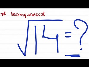 √14 | square root of 14 | find the square root of 14 | How to Find Square Root by Long Division