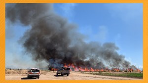 Courthouse Fire southwest of Tonopah burns more than 1,000 acres