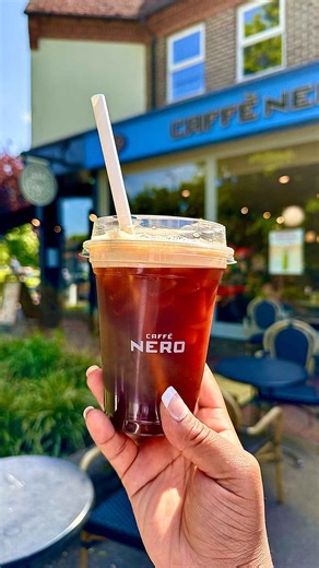 The Iced Velvet Americano is the secret to an unforgettable summer 🔅 | Caffè Nero