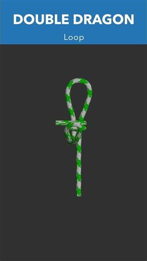 Double Dragon Loop: The Hidden Gem of End-Of-Rope Knots!