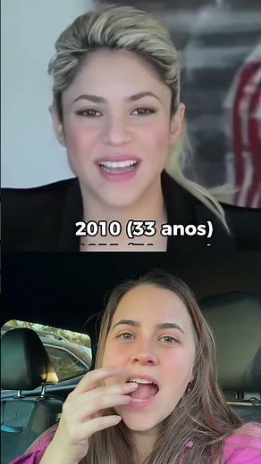 SHAKIRA'S EVOLUTION (her age will shock you) #shorts