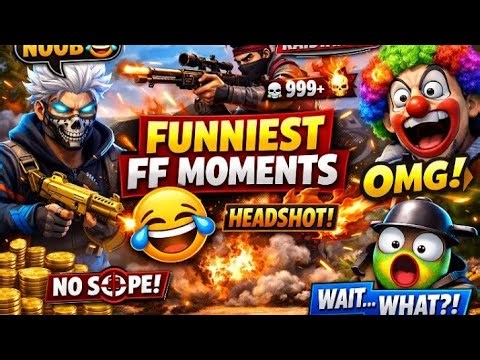 Free Fire Funny Video 😆 | Best Free Fire Funny Moments & Gameplay Highlights