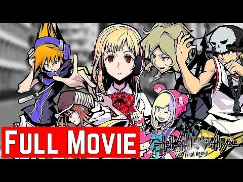 The World Ends with You -Final Remix- Full Movie (All Cutscenes) Main Game + Another Day & A New Day