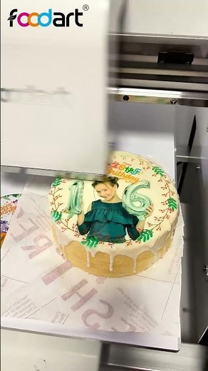 Birthday Cake Printing | edible ink printer | Foodprinttech