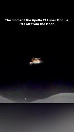 🚀 Apollo 17 Liftoff from the Moon!