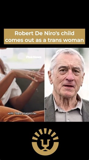 Robert De Niro’s son Aaron has come out as transgender and now goes by the name Airyn. In a recent interview, Airyn De Niro publicly shared his transition journey, including starting hormone therapy in late 2024. | The Lion