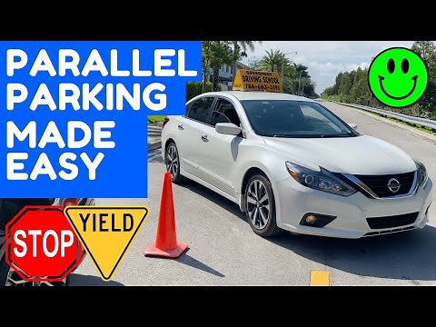 HOW TO PARALLEL PARK FOR BEGINNERS (PARALLEL PARKING)