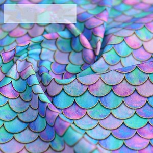 Fish Scale Scallop Cotton Fabric, Shell Cotton Fabric, Mermaid Dress Fabric, Crafting Accessories for Costume Design, Quilting Fabric - Etsy