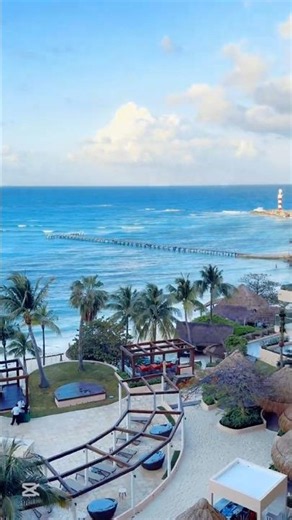 Best beach in Cancun. Grand Fiesta Americana , coral beach. #cancun #turquoise #caribbean #mexico