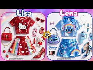 Lisa or Lena 💜❤️️ |#lena #lisa #lisaorlena #viralvideo #trending #thisorthat